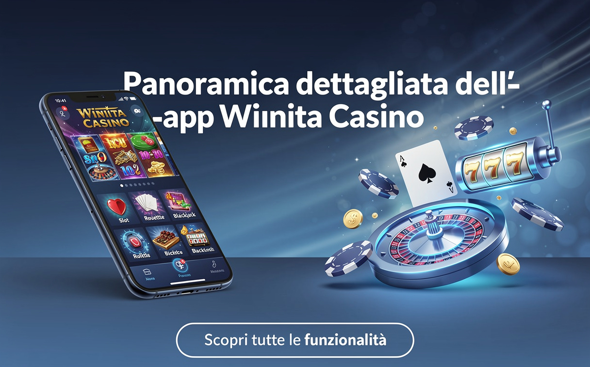 Scopri le importanti funzionalità dell'applicazione Casino Winnita
